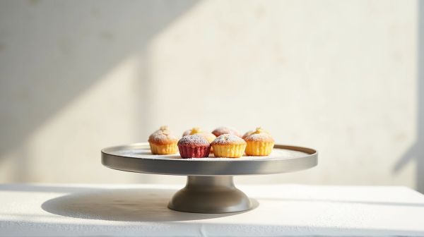 Un plateau tournant pour gateau, essentiel pour la décoration